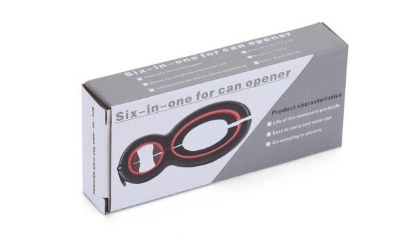 Multifunctional Easy Opener Six in One Bottle Can Opener - Image 2