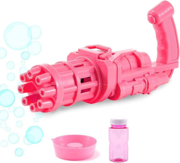 Kids Toy Bath Toys Bubble Gum Machine Toys For Kids Plastic Machine Gun Toy - Image 5