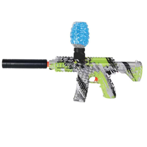 Electric Continuous Hair Soft Elastic Toy Gun - Image 5